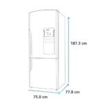 Refrigerador de 18 pies Home Energy Saver negro RMB520IBMRP0 - Imagen 4