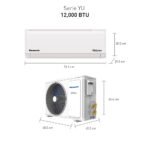 Aire Acondicionado Inverter 12000 BTU's 220V - Imagen 6