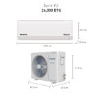 Aire Acondicionado Inverter 24000 BTU’s 220V - Imagen 6