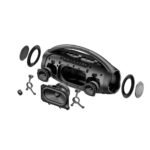 Bocina portátil Party Power BoomBox AIWA AWH51BT - Imagen 6