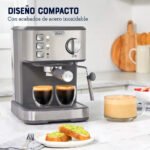 Cafetera compacta 2 expresos por ciclo Acero Inoxidable BVSTEM5502-013 - Imagen 7