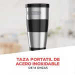 Cafetera de 5 Tazas con vaso personal CM0755S-MX - Imagen 3