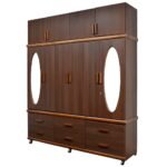 Closet Sixtino 6 puertas con maletero