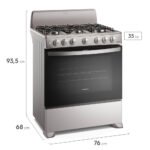 Estufa a Gas de 30″ con copete FKGN30C3MYG - Imagen 3