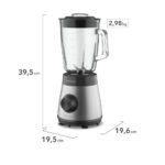 Licuadora Frigidaire vaso de vidrio de 700W FBS30 - Imagen 6