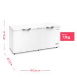 Congelador Chest Freezer de 25 pies FFC25W3HTW - Imagen 9