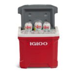 Hielera Igloo Latitude de16 cuartos Roja - Imagen 2