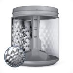 Lavadora Frigidaire de 37 libras con agitador FWAB17J4EBGUW - Imagen 8