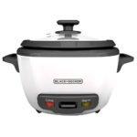 Olla Arrocera Black + Decker 14 Tazas con Tapa de Vidrio y Vaporera RC514