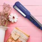 Plancha alisadora Revlon 2" titanium Blue - Imagen 4