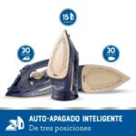 Plancha de Vapor Inalámbrica 2 en 1 con suela de cerámica GCSTCC5000-013 - Imagen 6