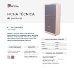 Ropero Bilbao de 2 cuerpos - Imagen 8