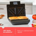 Sandwichera de Easy Clean SM602F-1BDLA - Imagen 7