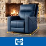 Sillón reclinable eléctrico Sealy Gris - Imagen 2