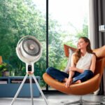 Ventilador de circulación de aire eléctrico MBH-FCT5C - Imagen 8